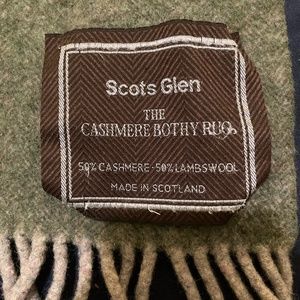 Scots Glen Cashmere/Lambswool Couch Blanket/Throw